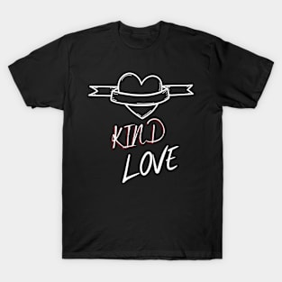 Kind Love Typography T-Shirt